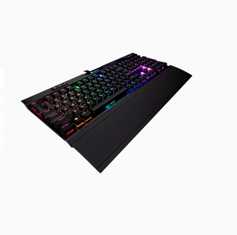 Corsair K70 MK.2 RGB Gaming™ Rapidfire Low Profile Keys, MX Speed.USB Pass-Through Port, Backlit RGB LED, Mechanical Keyboard (LS)