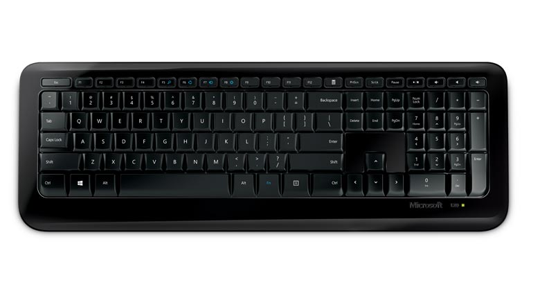 Microsoft Wireless Keyboard 850 Black Retail