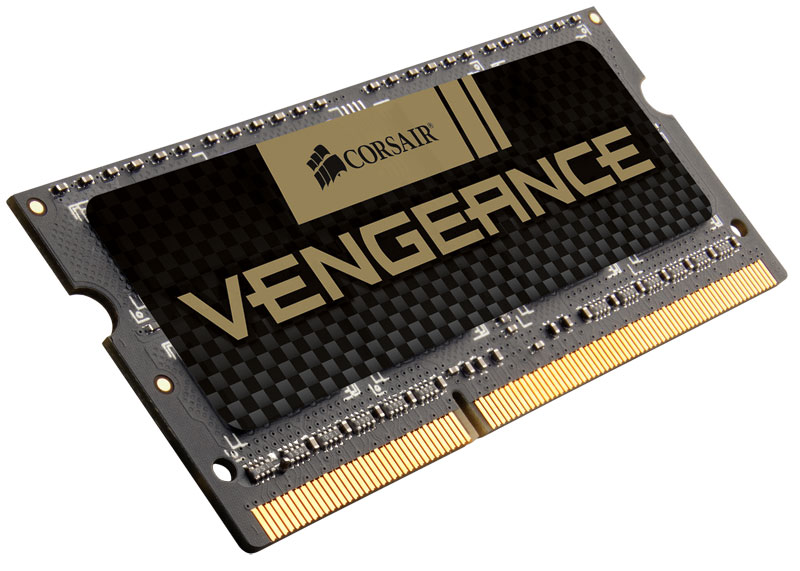 Corsair 4GB (1x4GB) DDR3 SODIMM 1600MHz Vengeance Black 1.5V Notebook Memory RAM ~CT51264BF160B