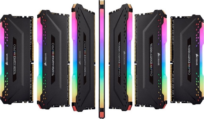 Corsair Vengeance RGB PRO 16GB (2x8GB) DDR4 3200MHz C16 Desktop Gaming Memory