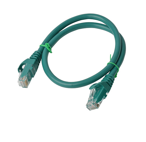 8Ware Cat6a UTP Ethernet Cable, Snagless  - Green 0.5M