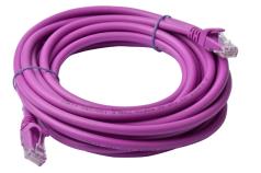 8Ware Cat6a UTP Ethernet Cable 5m Snagless Purple